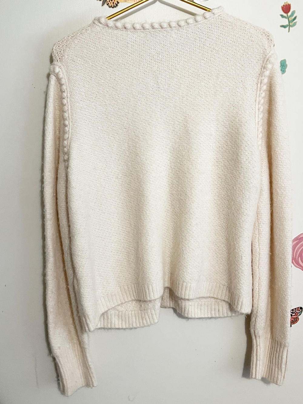 J. Crew Odette sweater lady jacket with jewel buttons M - Picture 4 of 10